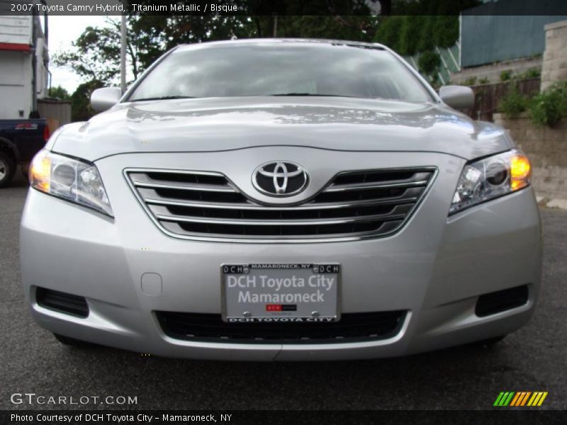 Titanium Metallic / Bisque 2007 Toyota Camry Hybrid