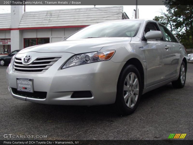 Titanium Metallic / Bisque 2007 Toyota Camry Hybrid