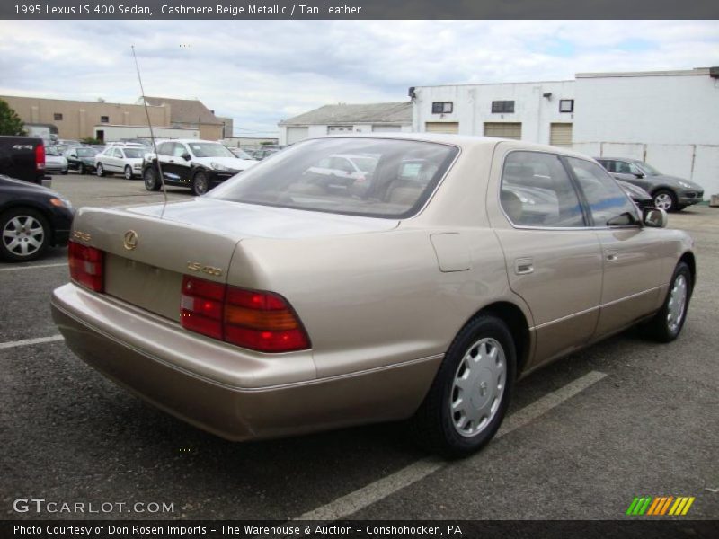 Cashmere Beige Metallic / Tan Leather 1995 Lexus LS 400 Sedan