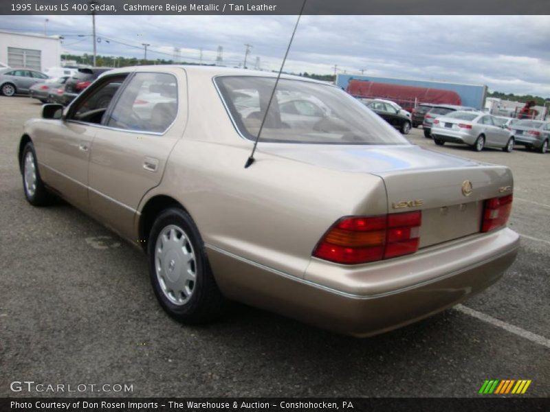 Cashmere Beige Metallic / Tan Leather 1995 Lexus LS 400 Sedan