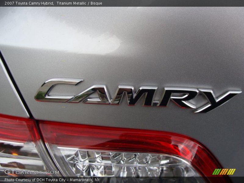 Titanium Metallic / Bisque 2007 Toyota Camry Hybrid