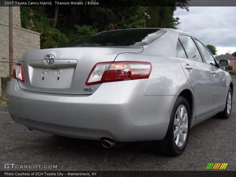 Titanium Metallic / Bisque 2007 Toyota Camry Hybrid