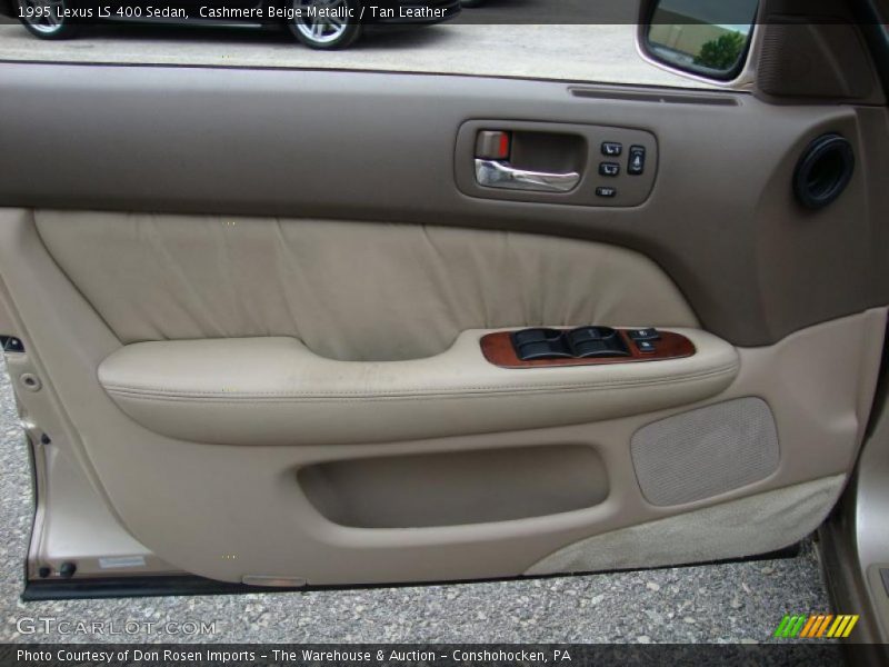 Cashmere Beige Metallic / Tan Leather 1995 Lexus LS 400 Sedan