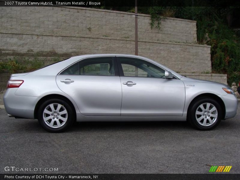 Titanium Metallic / Bisque 2007 Toyota Camry Hybrid