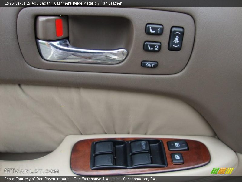 Cashmere Beige Metallic / Tan Leather 1995 Lexus LS 400 Sedan