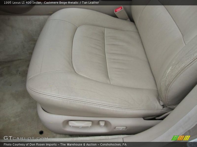 Cashmere Beige Metallic / Tan Leather 1995 Lexus LS 400 Sedan