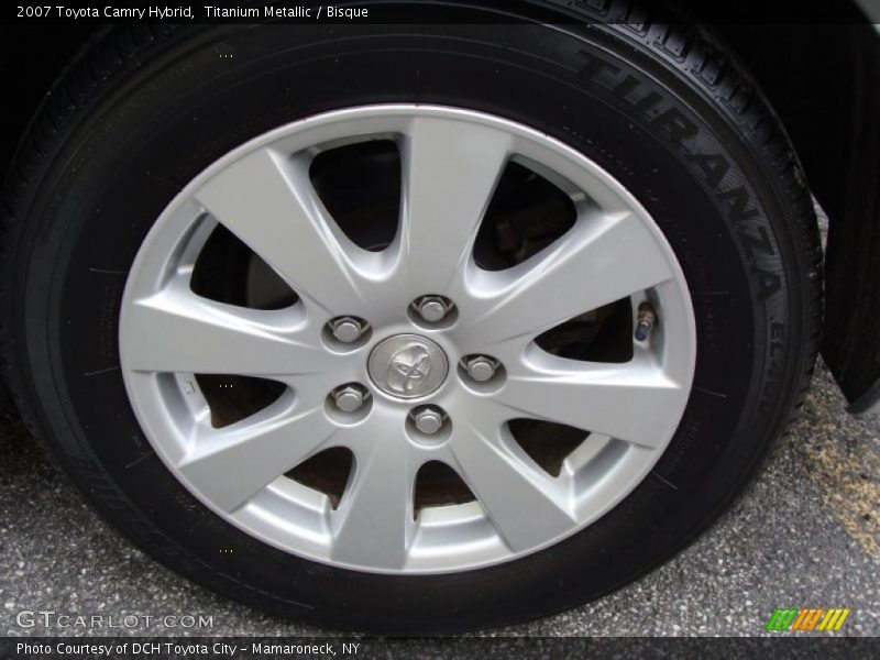 Titanium Metallic / Bisque 2007 Toyota Camry Hybrid
