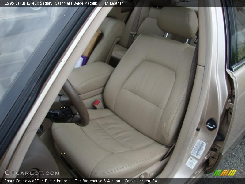 Cashmere Beige Metallic / Tan Leather 1995 Lexus LS 400 Sedan