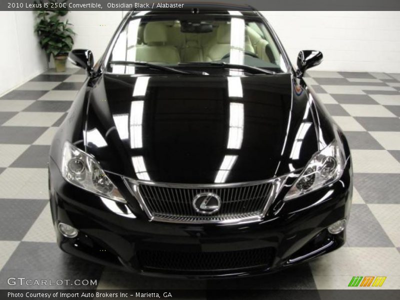 Obsidian Black / Alabaster 2010 Lexus IS 250C Convertible