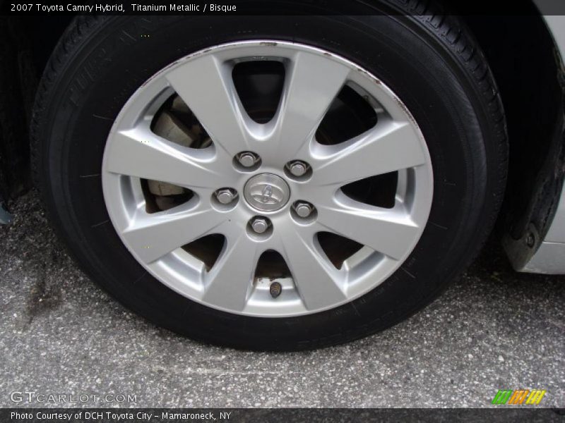 Titanium Metallic / Bisque 2007 Toyota Camry Hybrid