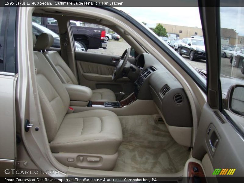Cashmere Beige Metallic / Tan Leather 1995 Lexus LS 400 Sedan