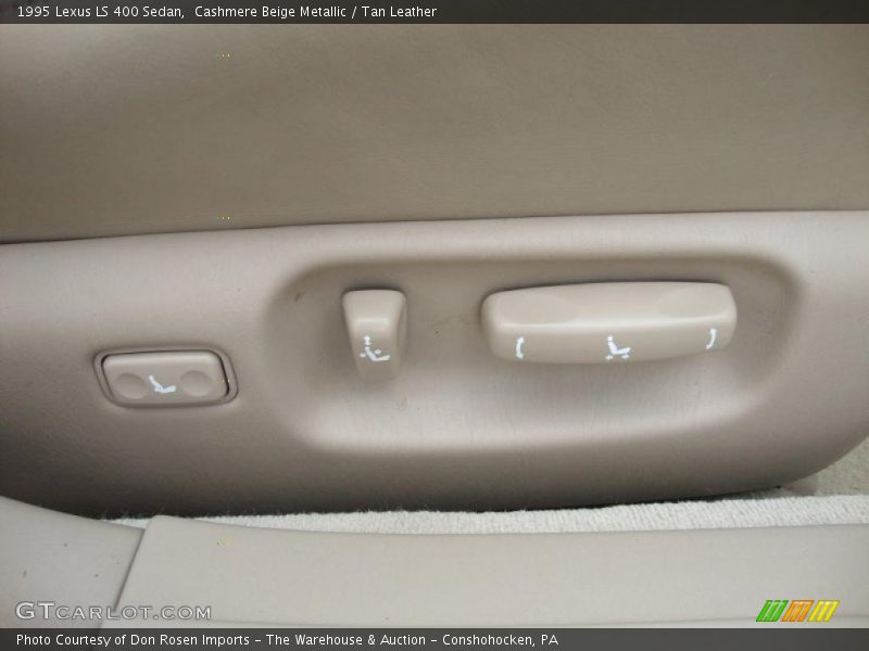 Cashmere Beige Metallic / Tan Leather 1995 Lexus LS 400 Sedan