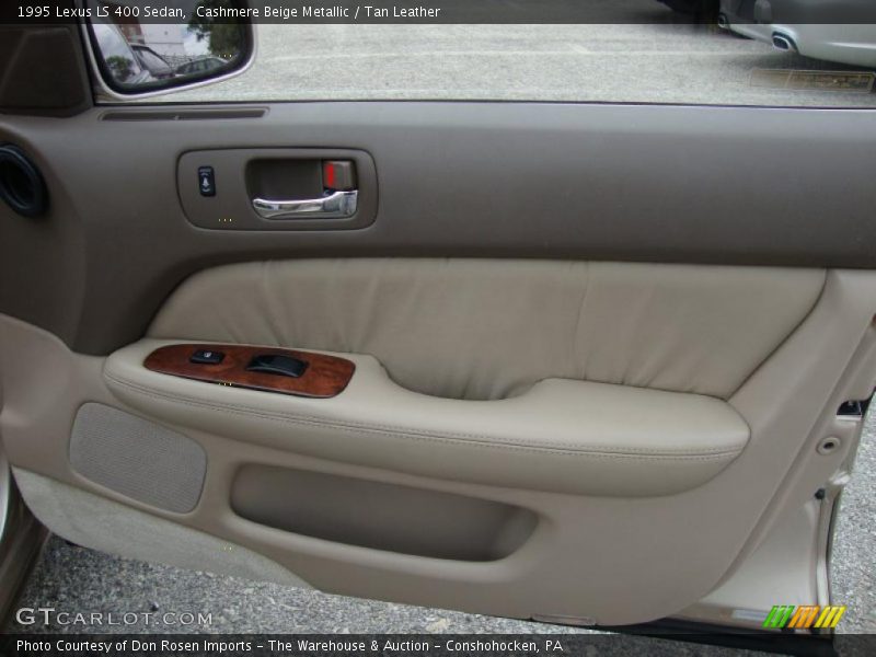 Cashmere Beige Metallic / Tan Leather 1995 Lexus LS 400 Sedan