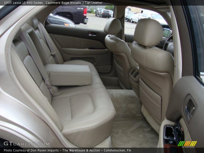 Cashmere Beige Metallic / Tan Leather 1995 Lexus LS 400 Sedan