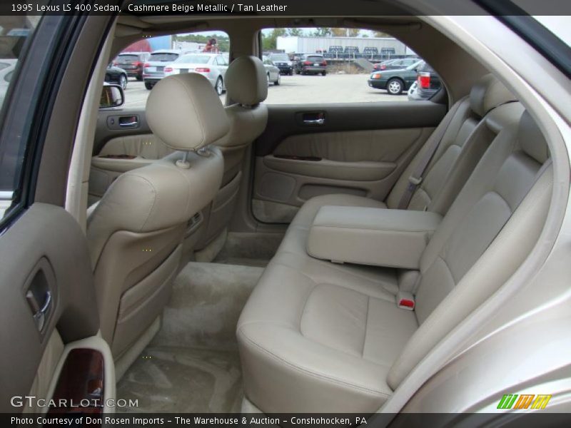 Cashmere Beige Metallic / Tan Leather 1995 Lexus LS 400 Sedan