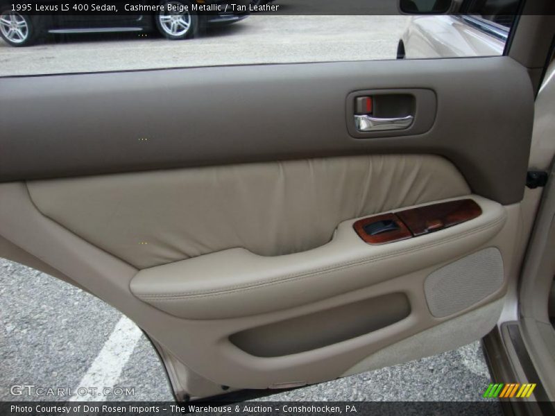 Cashmere Beige Metallic / Tan Leather 1995 Lexus LS 400 Sedan