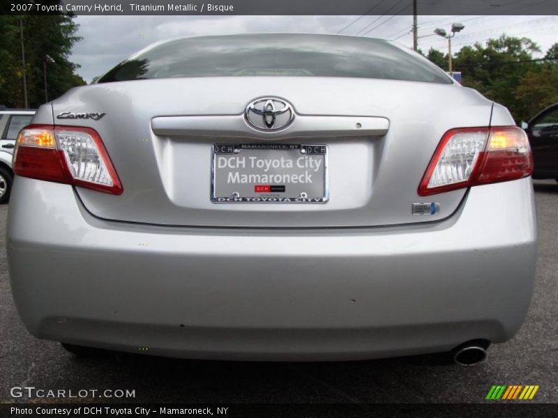 Titanium Metallic / Bisque 2007 Toyota Camry Hybrid