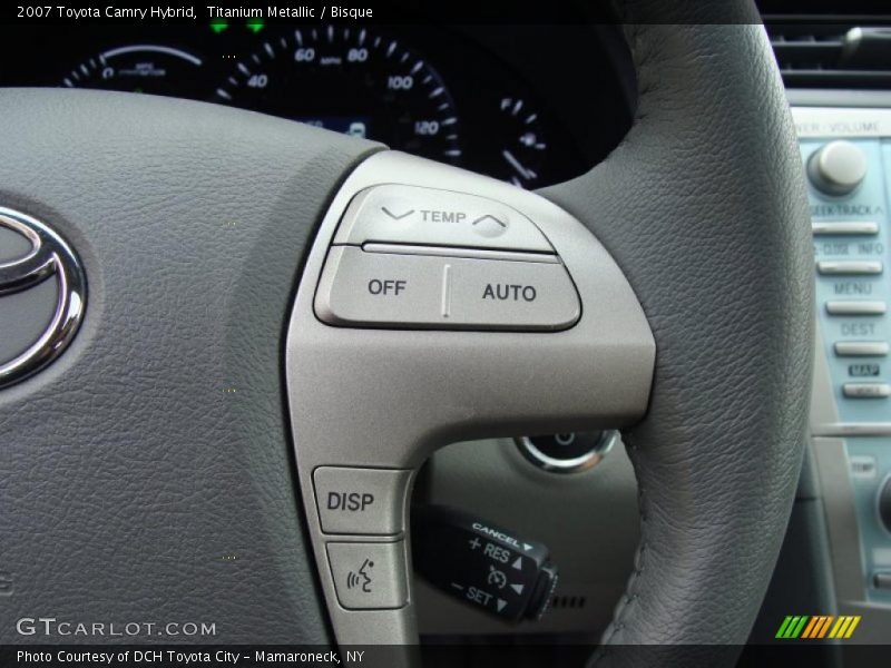Titanium Metallic / Bisque 2007 Toyota Camry Hybrid