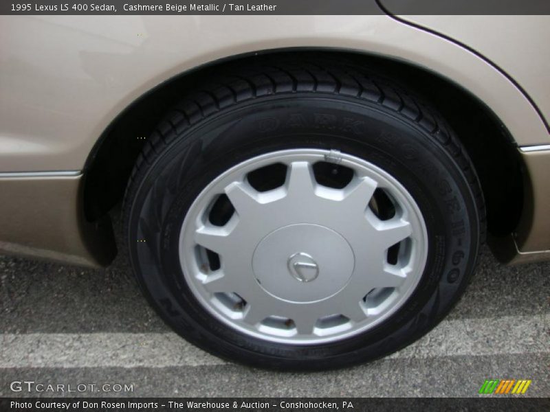 Cashmere Beige Metallic / Tan Leather 1995 Lexus LS 400 Sedan
