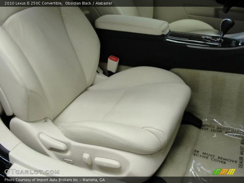 Obsidian Black / Alabaster 2010 Lexus IS 250C Convertible