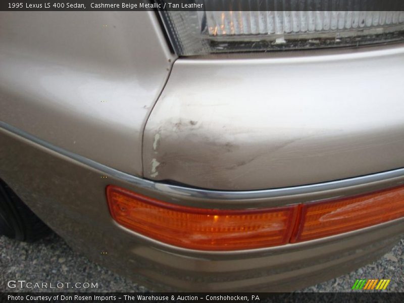 Cashmere Beige Metallic / Tan Leather 1995 Lexus LS 400 Sedan