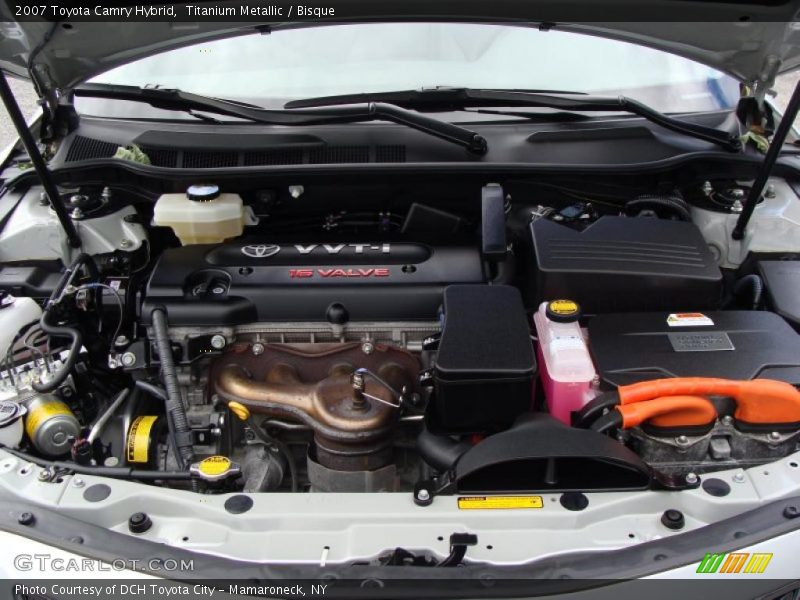 Titanium Metallic / Bisque 2007 Toyota Camry Hybrid