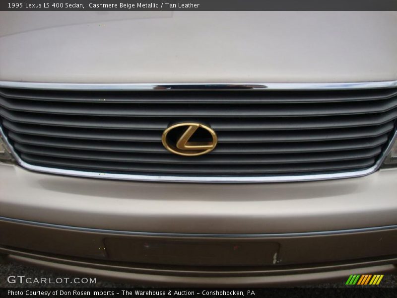 Cashmere Beige Metallic / Tan Leather 1995 Lexus LS 400 Sedan