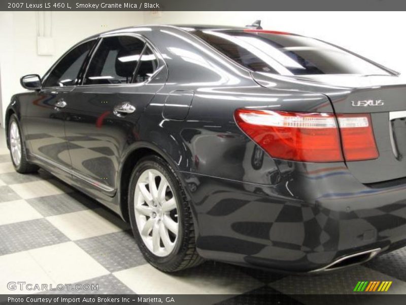 Smokey Granite Mica / Black 2007 Lexus LS 460 L