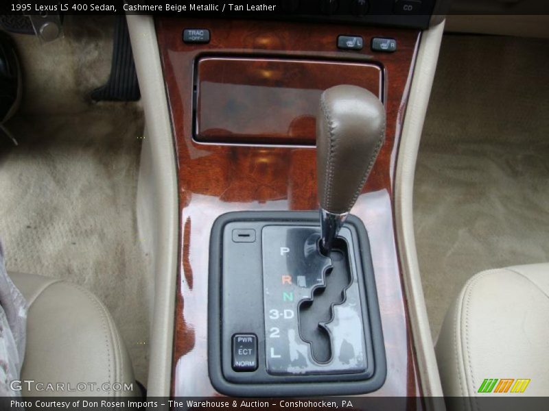 Cashmere Beige Metallic / Tan Leather 1995 Lexus LS 400 Sedan