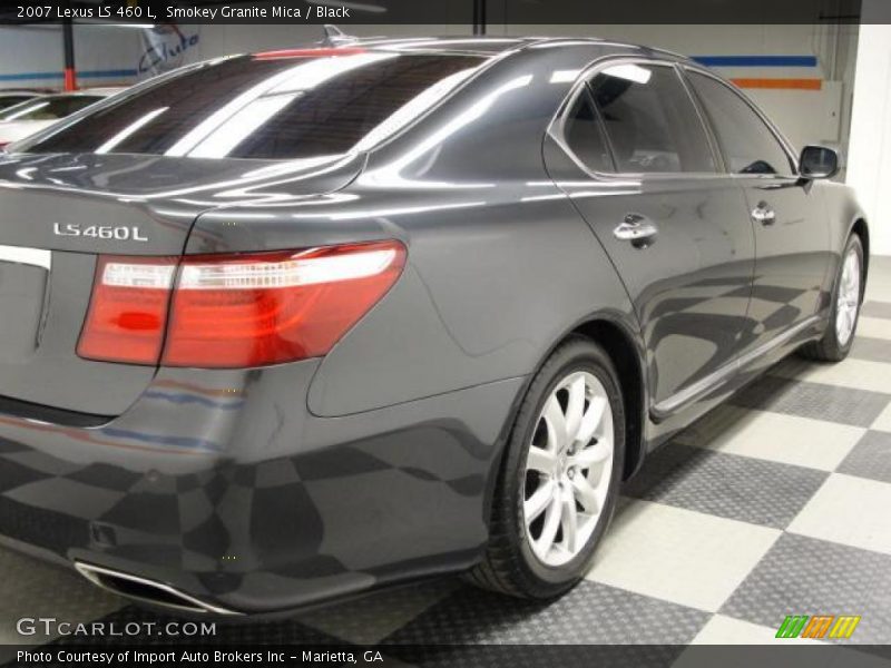 Smokey Granite Mica / Black 2007 Lexus LS 460 L