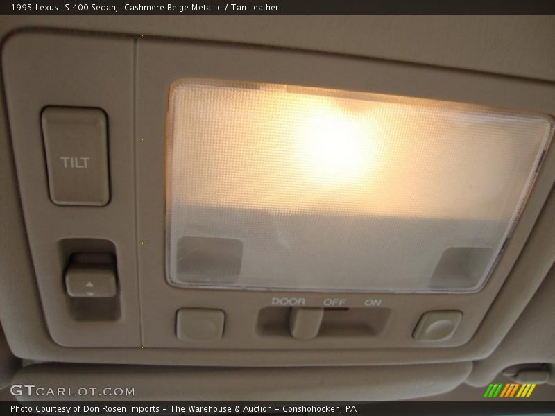 Cashmere Beige Metallic / Tan Leather 1995 Lexus LS 400 Sedan