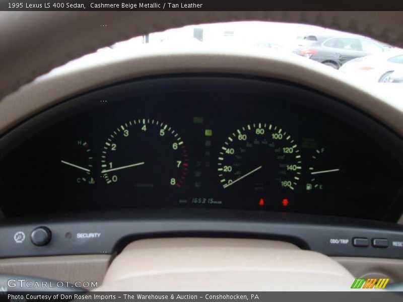 Cashmere Beige Metallic / Tan Leather 1995 Lexus LS 400 Sedan