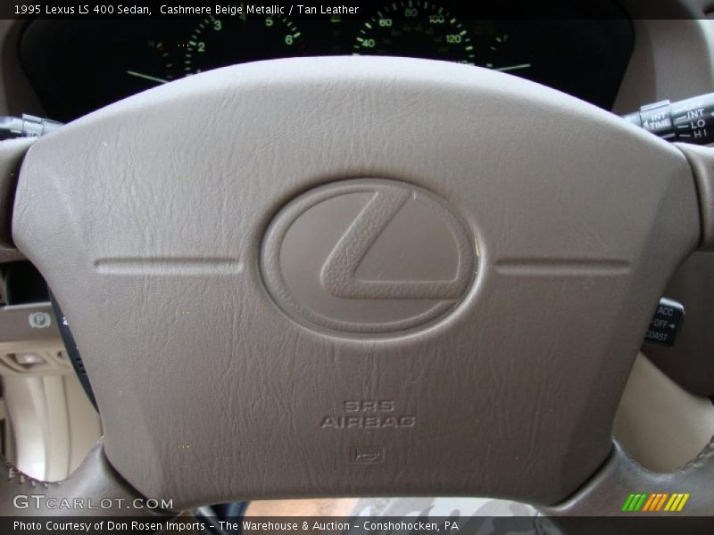 Cashmere Beige Metallic / Tan Leather 1995 Lexus LS 400 Sedan