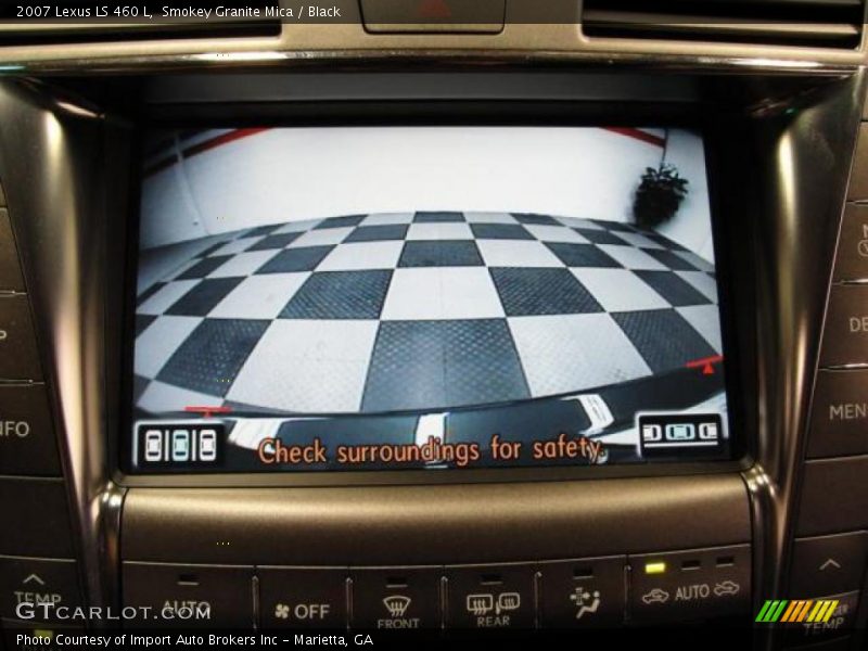 Smokey Granite Mica / Black 2007 Lexus LS 460 L