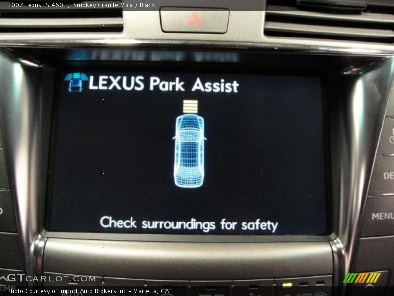 Smokey Granite Mica / Black 2007 Lexus LS 460 L