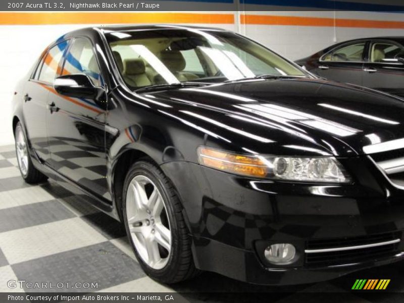 Nighthawk Black Pearl / Taupe 2007 Acura TL 3.2