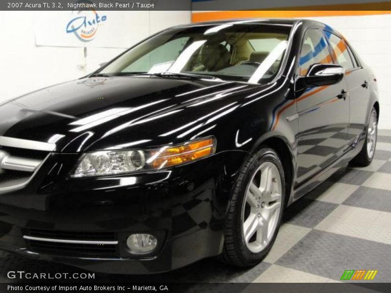 Nighthawk Black Pearl / Taupe 2007 Acura TL 3.2