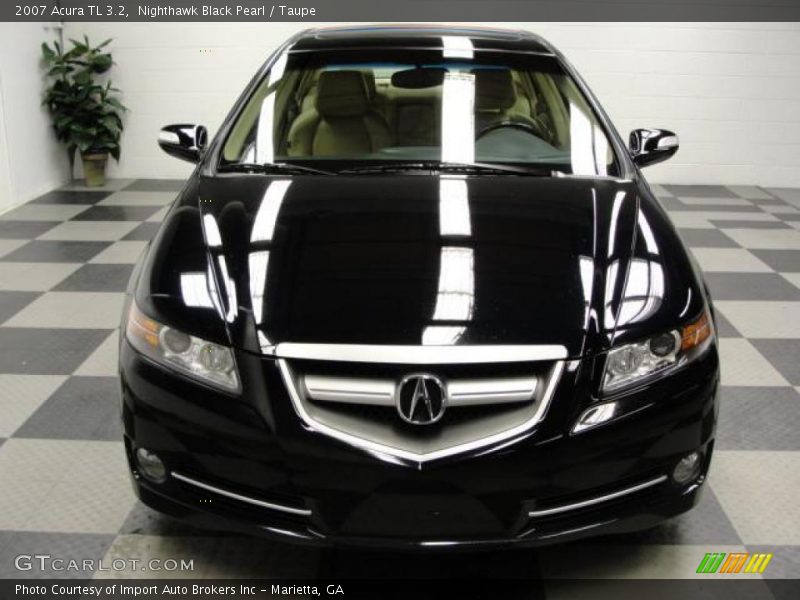 Nighthawk Black Pearl / Taupe 2007 Acura TL 3.2