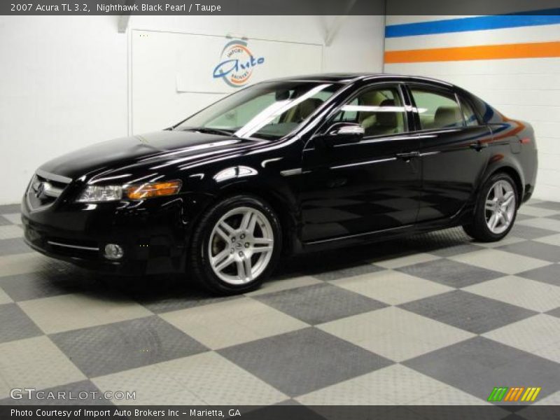 Nighthawk Black Pearl / Taupe 2007 Acura TL 3.2