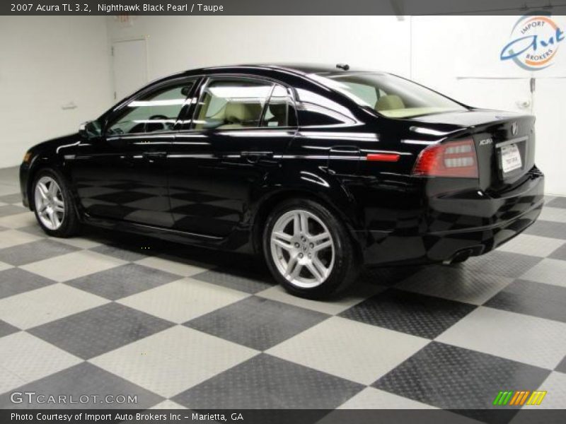 Nighthawk Black Pearl / Taupe 2007 Acura TL 3.2
