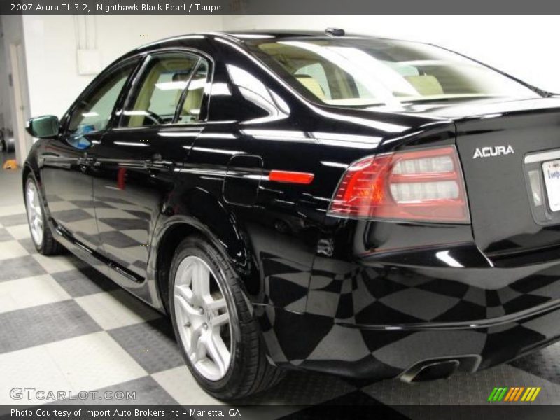 Nighthawk Black Pearl / Taupe 2007 Acura TL 3.2