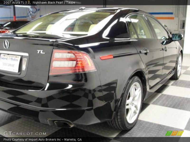 Nighthawk Black Pearl / Taupe 2007 Acura TL 3.2