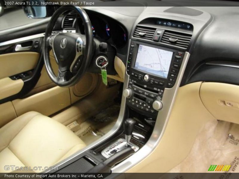Nighthawk Black Pearl / Taupe 2007 Acura TL 3.2