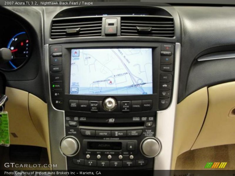 Nighthawk Black Pearl / Taupe 2007 Acura TL 3.2
