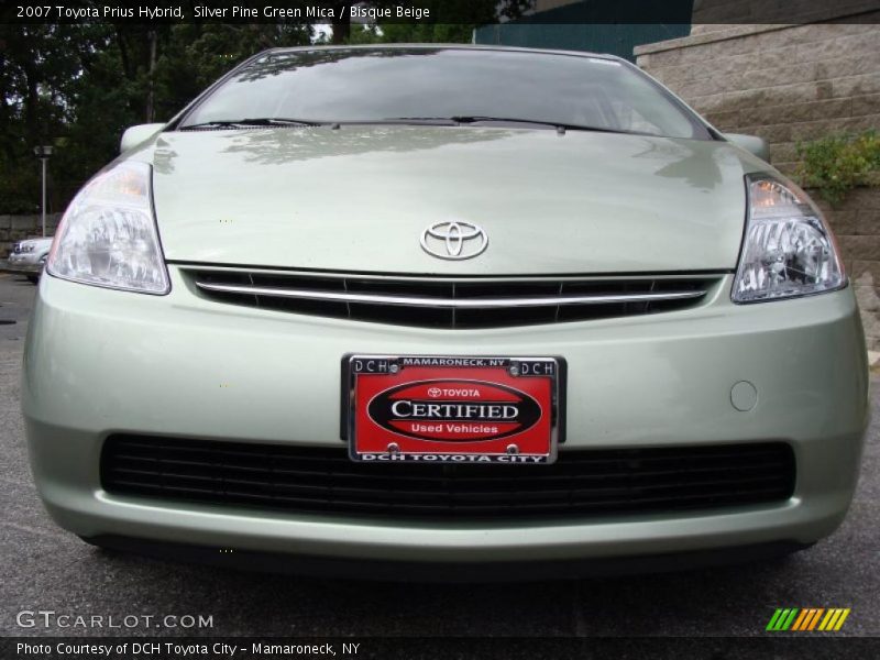Silver Pine Green Mica / Bisque Beige 2007 Toyota Prius Hybrid