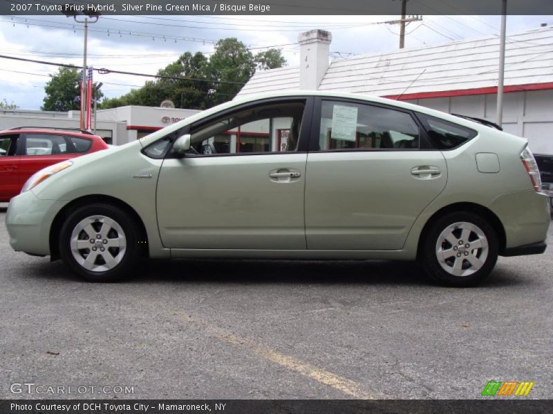 Silver Pine Green Mica / Bisque Beige 2007 Toyota Prius Hybrid