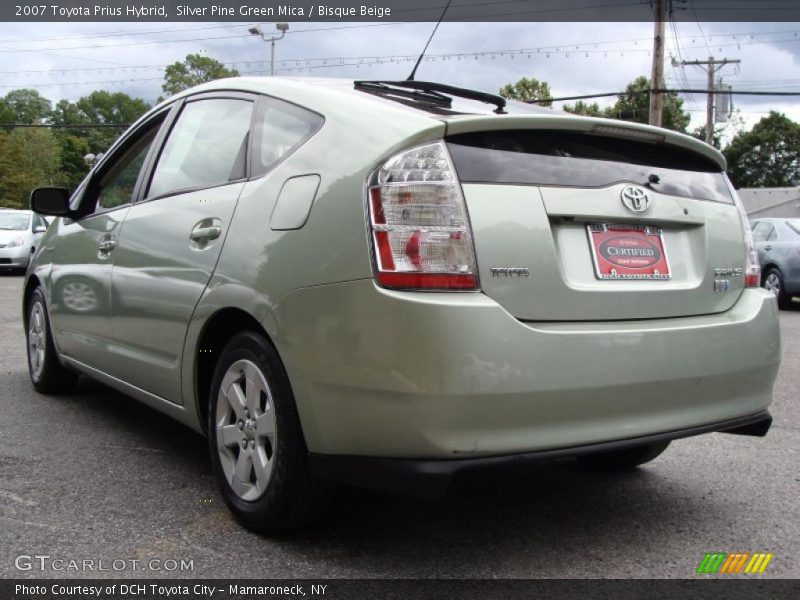 Silver Pine Green Mica / Bisque Beige 2007 Toyota Prius Hybrid