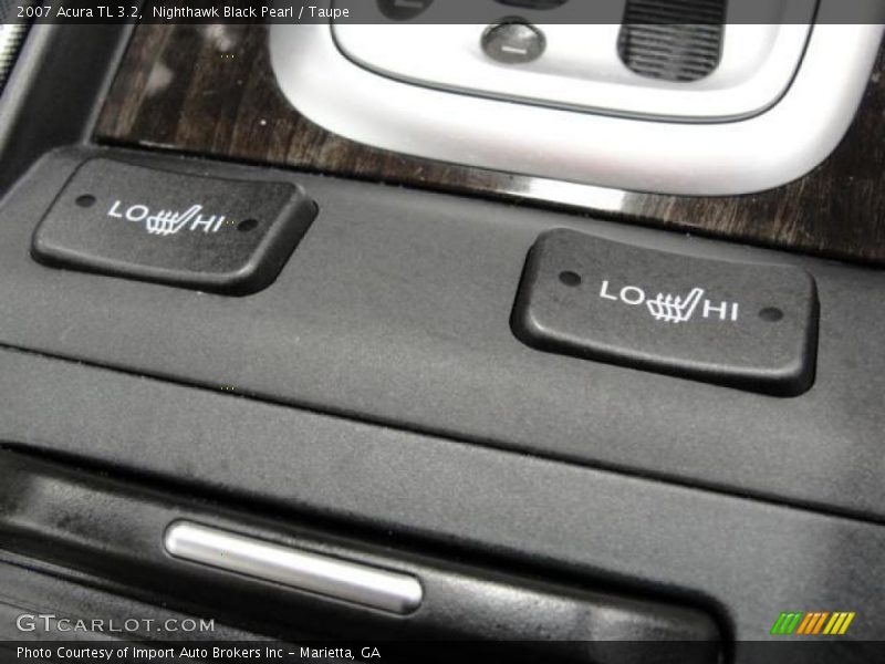 Nighthawk Black Pearl / Taupe 2007 Acura TL 3.2