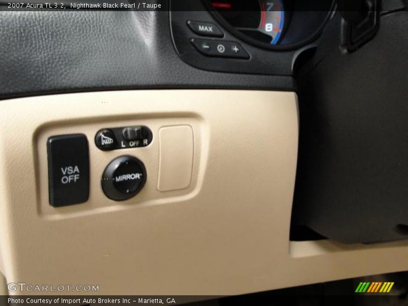 Nighthawk Black Pearl / Taupe 2007 Acura TL 3.2