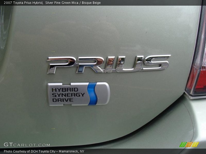 Silver Pine Green Mica / Bisque Beige 2007 Toyota Prius Hybrid